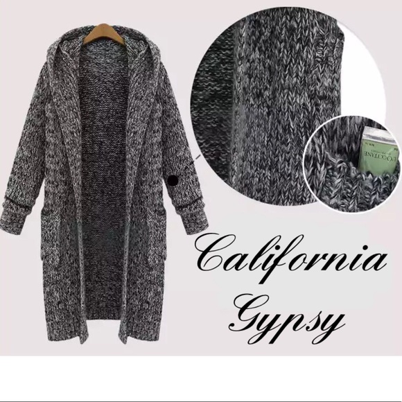 Cardigan Boho Knit pocket Sweater - Picture 7 of 16